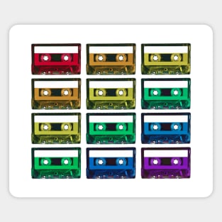 Cassette Rainbow Magnet